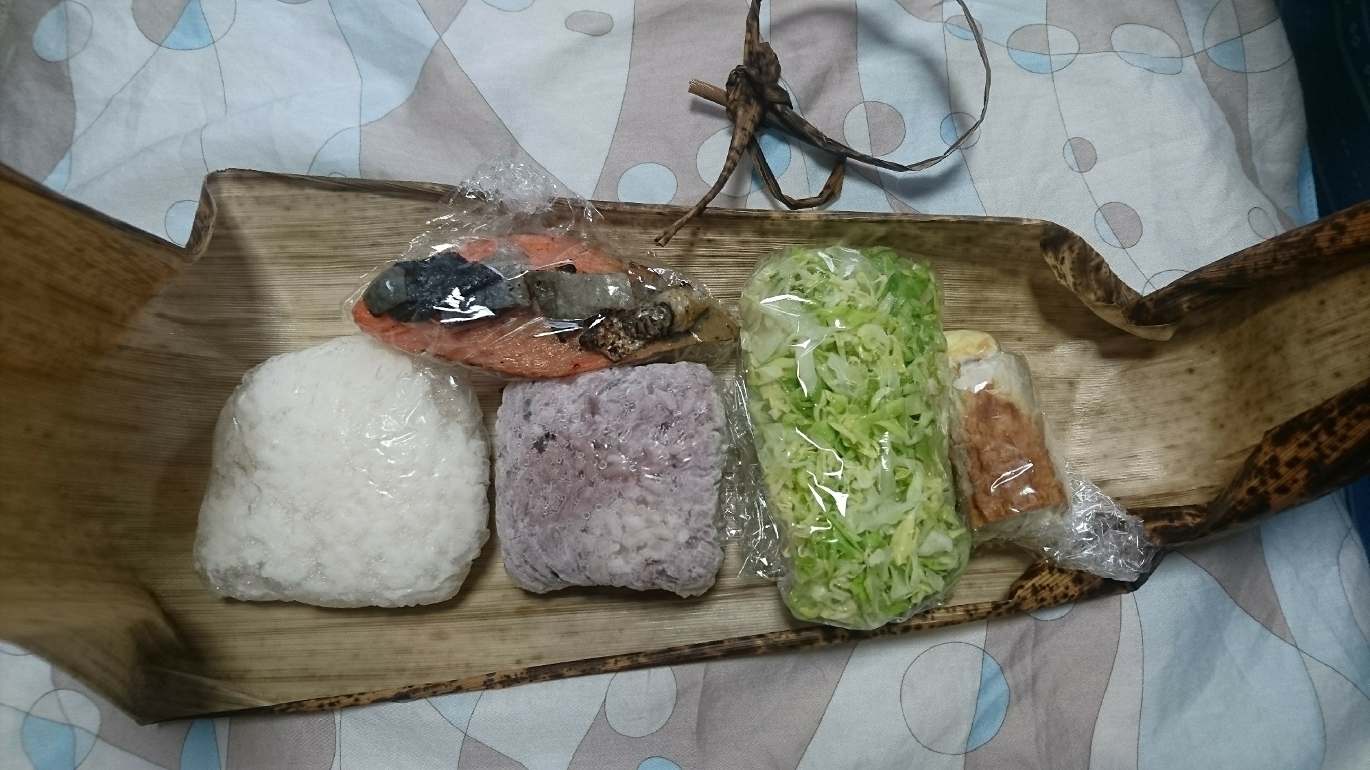 アウトドアに✨(^○^)おにぎり弁当✨