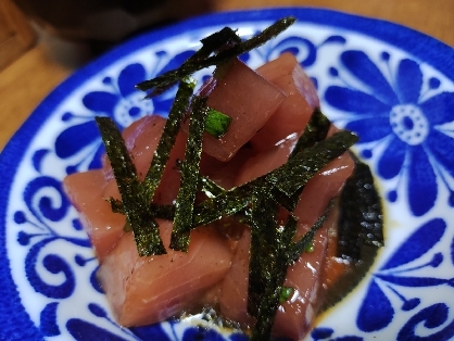 ニンニク醤油がたまらない！！マグロ漬け