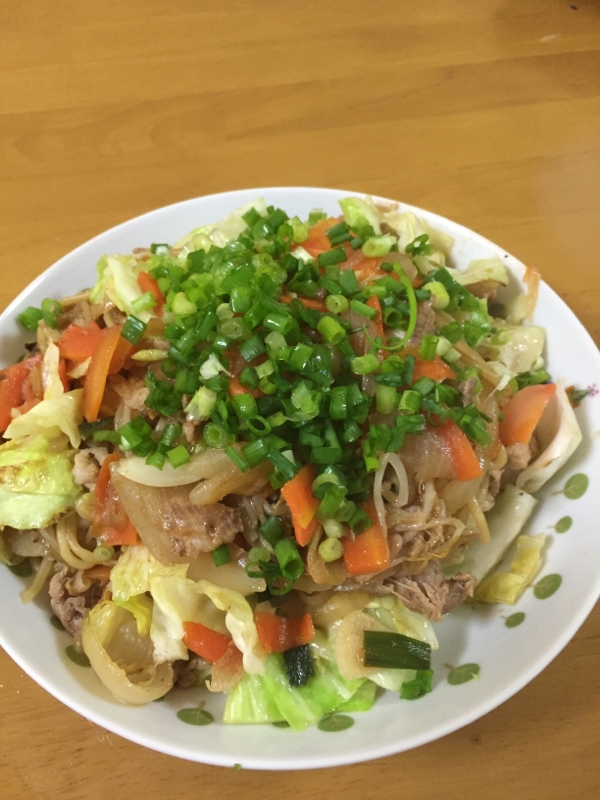 野菜たっぷり！お手軽焼きそば