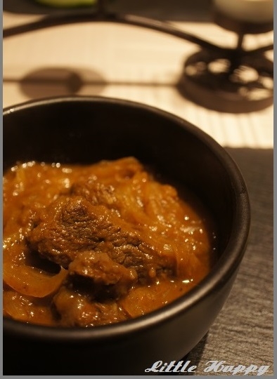 ＳＴＡＵＢで作る玉ねぎたっぷり牛肉カレー