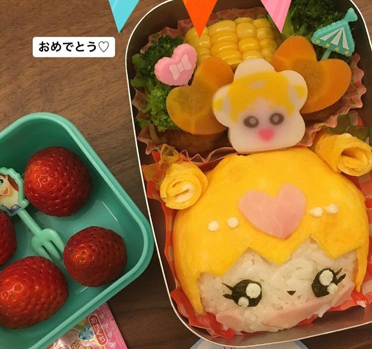 キャラ弁 プリキュア ハグたん弁当 レシピ 作り方 By Coconut Kitchen 楽天レシピ