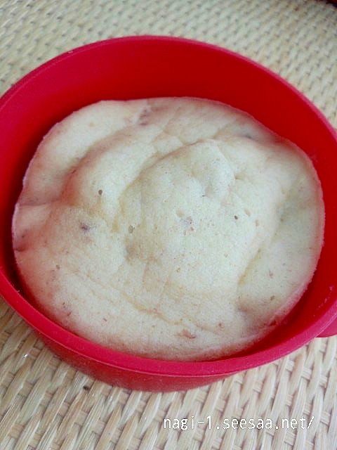 レンジで☆生姜入り蒸しパン