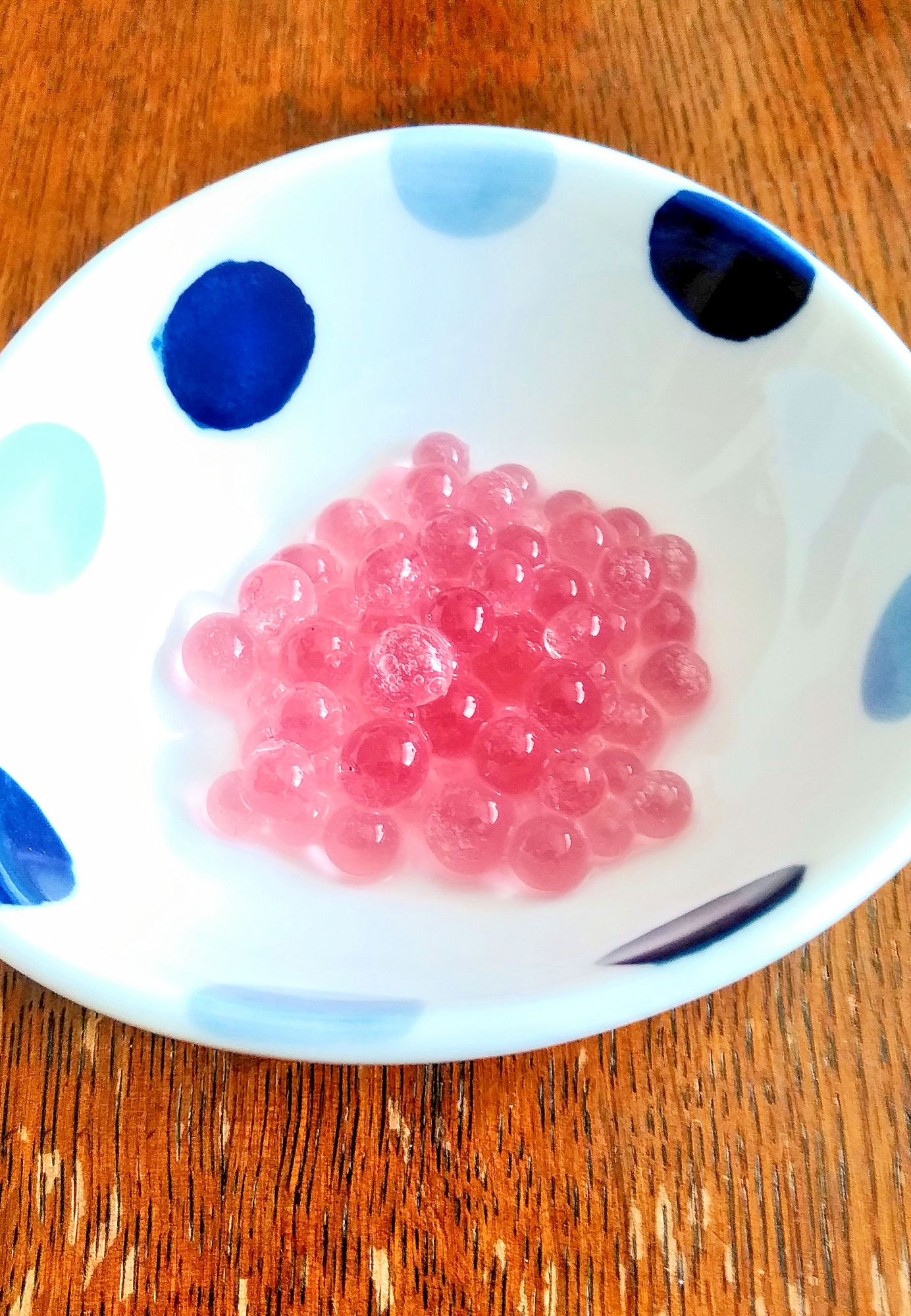 アルギン酸ナトリウムゼリー(薔薇)