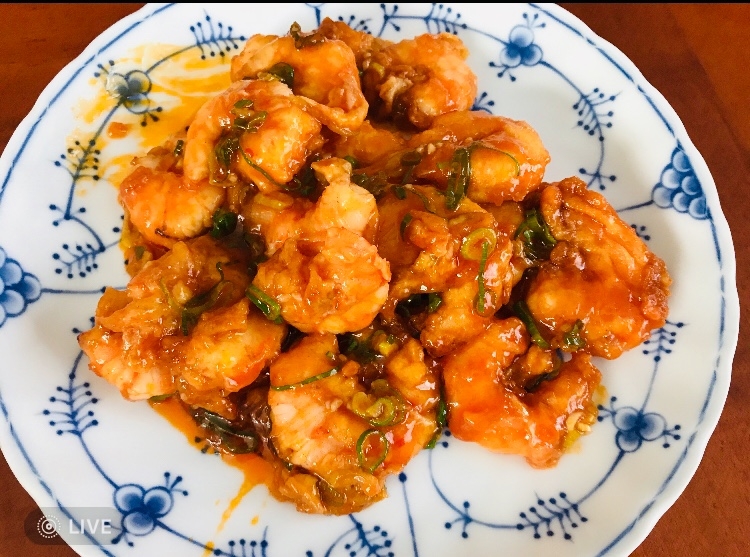 エビの辛味炒め★海老チリ