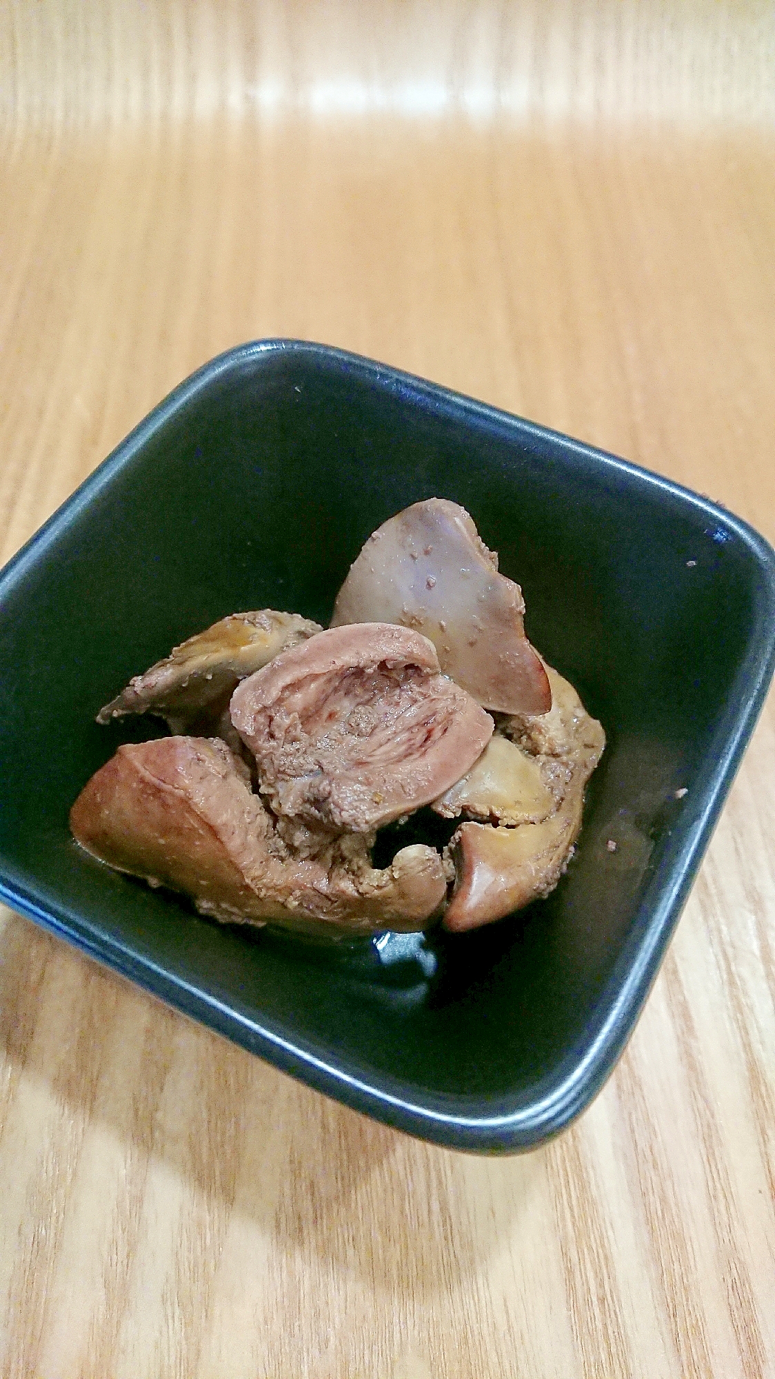 鶏肝の生姜煮