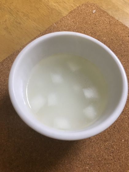 コロコロ大根の中華スープ