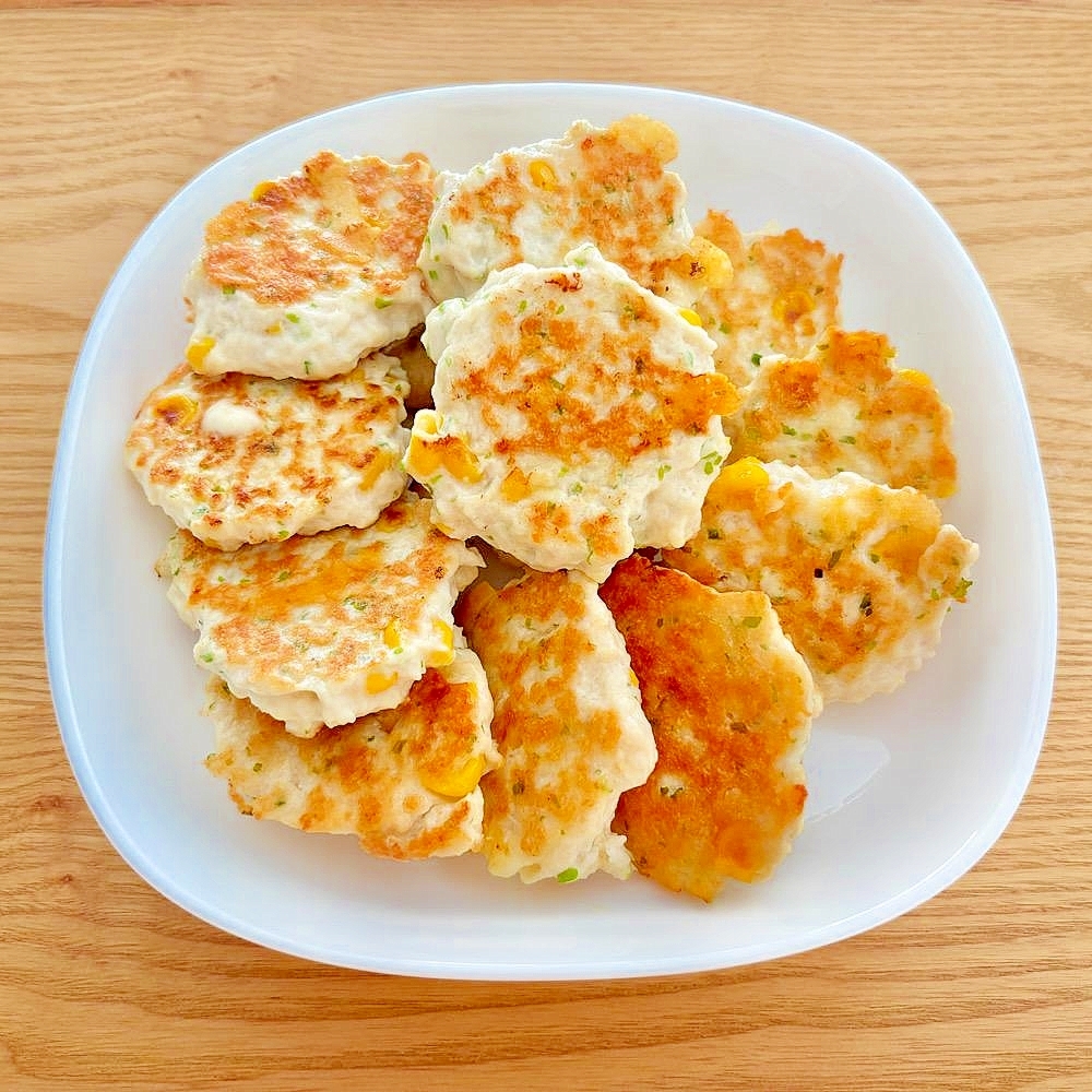 【幼児食】のり塩コーンナゲット