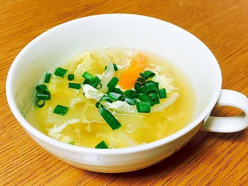 野菜たっぷりの和風スープ