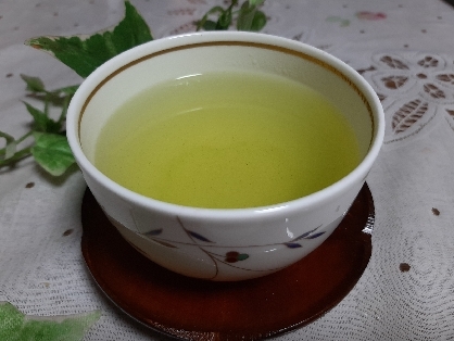 珈琲を飲めない旦那の食後にはこちらを作りました。普段なにげなく淹れてるけど勉強になりました。今日のお茶は、お高級茶？と聞かれたよ(笑)
