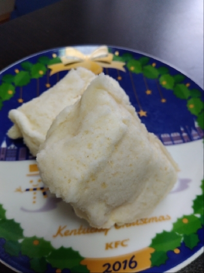 ふわ～もちっ！レンジで米粉のヨーグルト蒸しパン