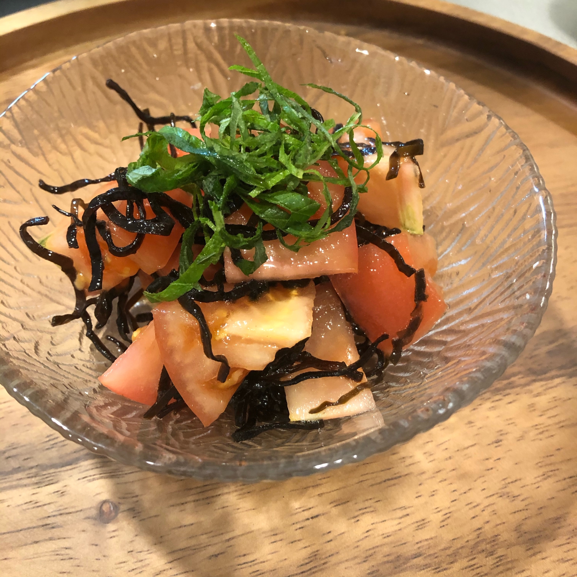 5分で出来るさっぱりトマト和え!