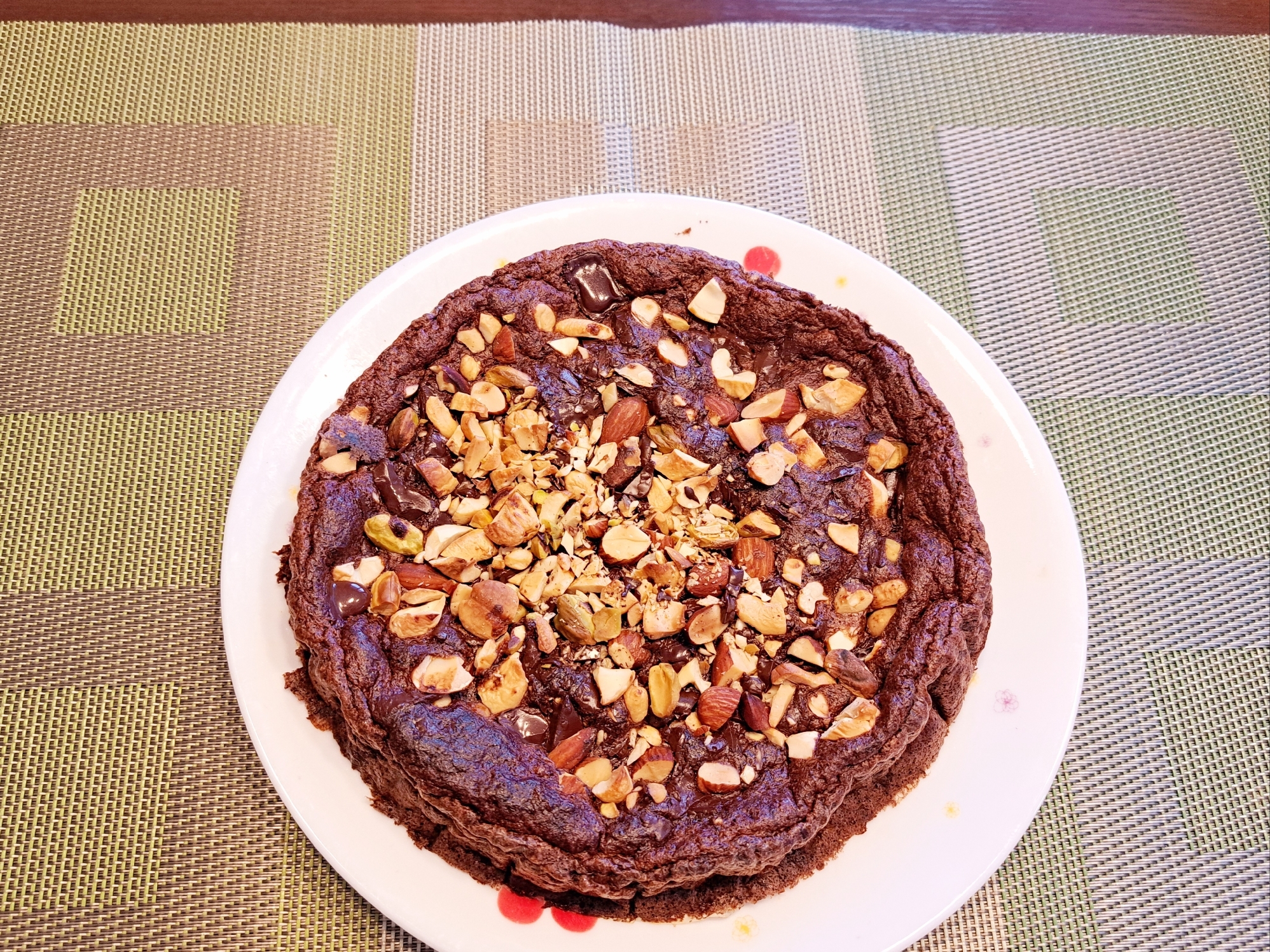 小麦粉、砂糖なしで！チョコバナナ ナッツケーキ