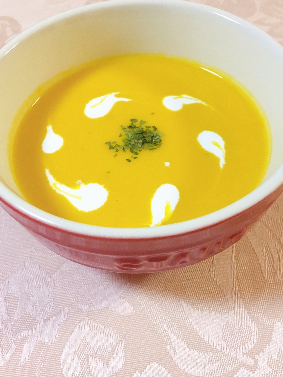 ブレンダーで◎かぼちゃのスープ