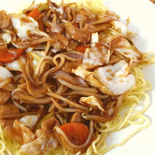 マルちゃん焼そばでソースあんかけ焼そば レシピ 作り方 By 農家の嫁 楽天レシピ マルちゃん焼そばでソースあんかけ焼そば レシピ 作り方 By 農家の嫁 楽天レシピ