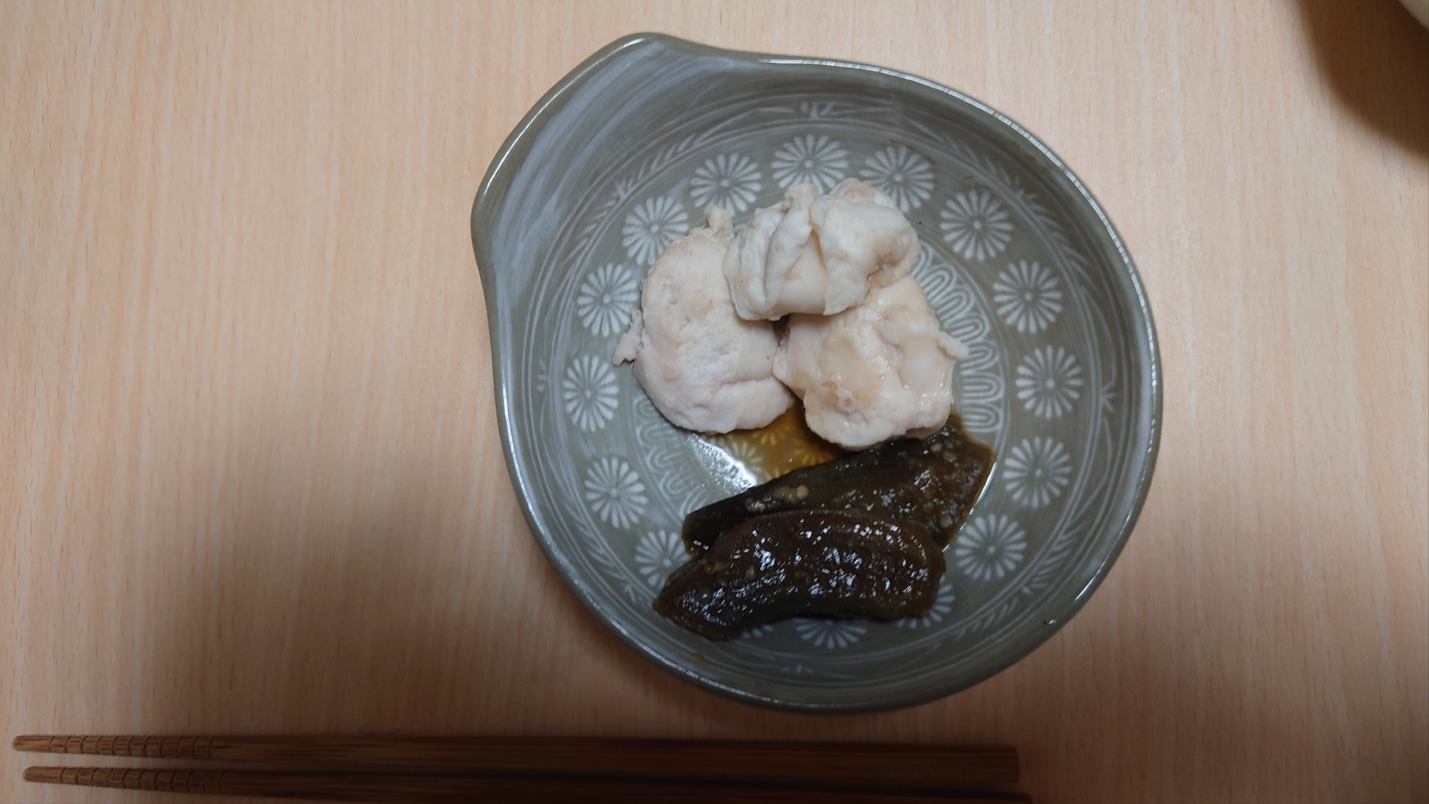 旬の味　鮭の白子の塩麹焼き