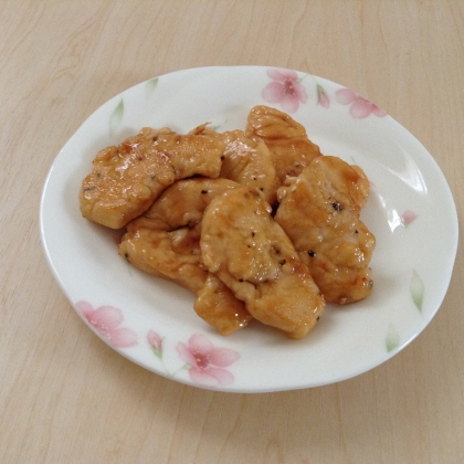 むね肉でもやわらかい☆鶏の照り焼き