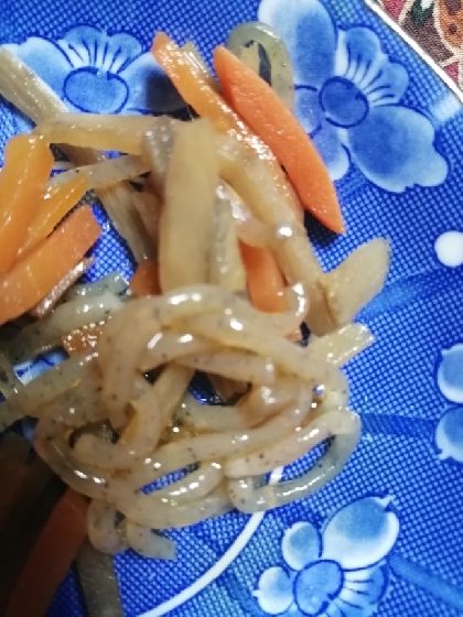 きんぴらごぼう（白だし）
