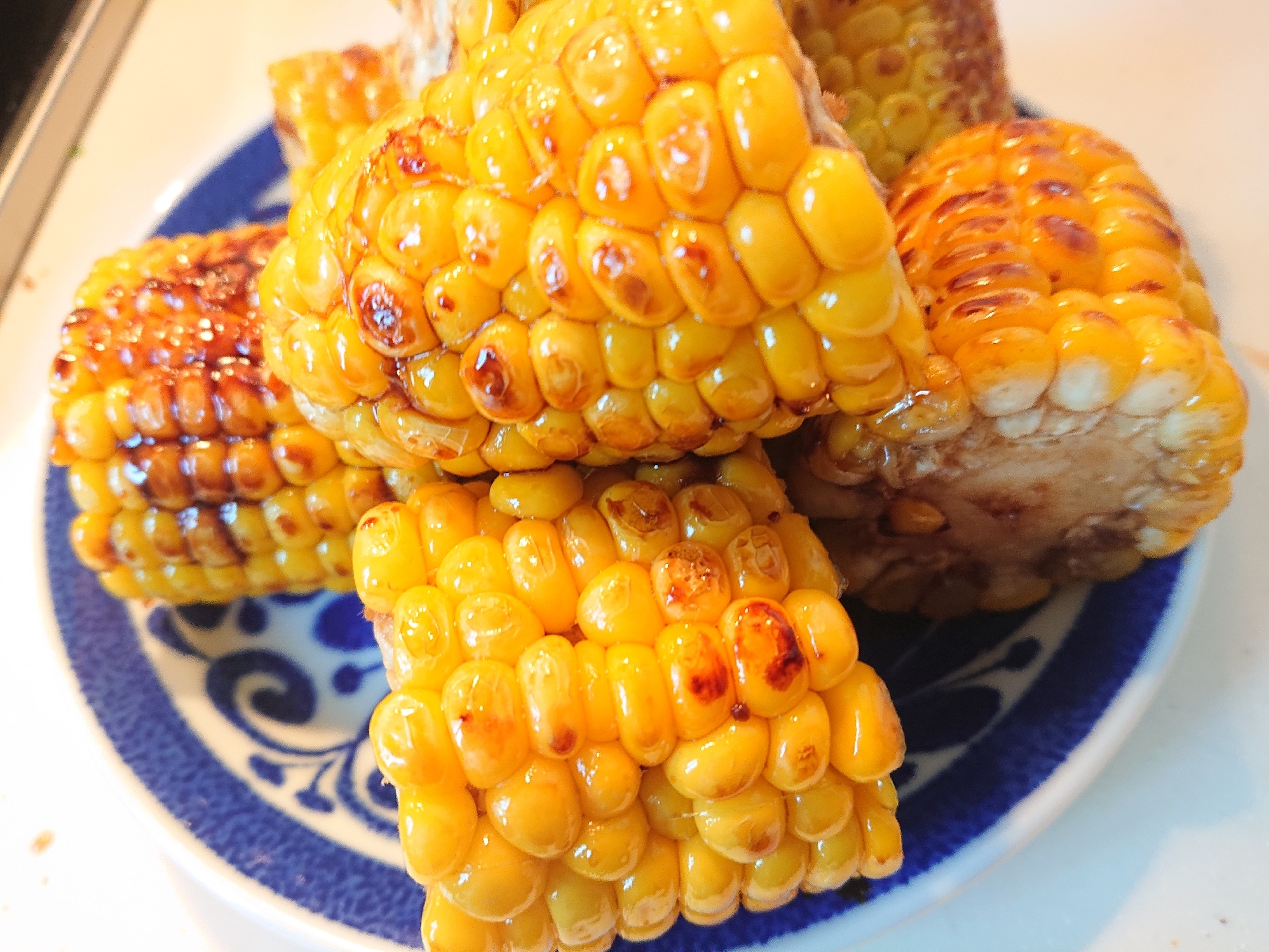 お祭り気分！簡単に焼きもろこし