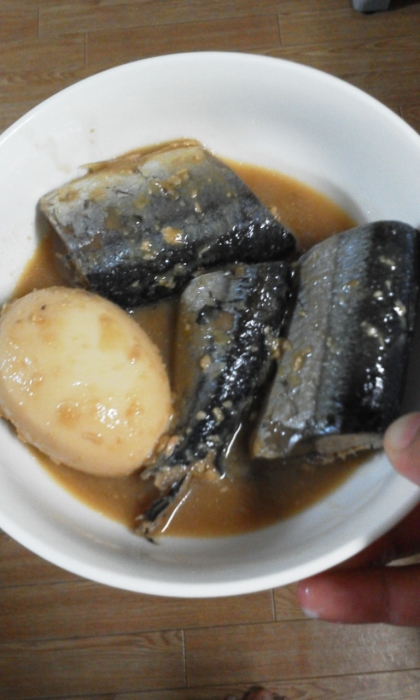 うまうま☆秋刀魚と大根の味噌あじ煮