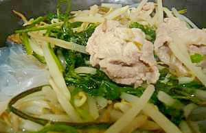 豚肉の春雨スープ　ベトナム風