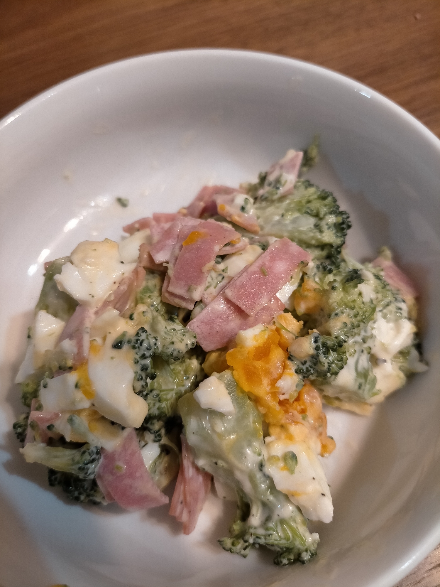 簡単 ブロッコリーとハムの卵サラダ レシピ 作り方 By みー0613 楽天レシピ 簡単 ブロッコリーとハムの卵サラダ レシピ 作り方 By みー0613 楽天レシピ