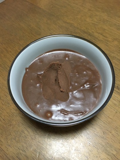 リピです。
マカロンクリームに使い、残りはトーストに塗って食べました！
チョコがニガテな舅も「美味しい！」と言ってくれました♡