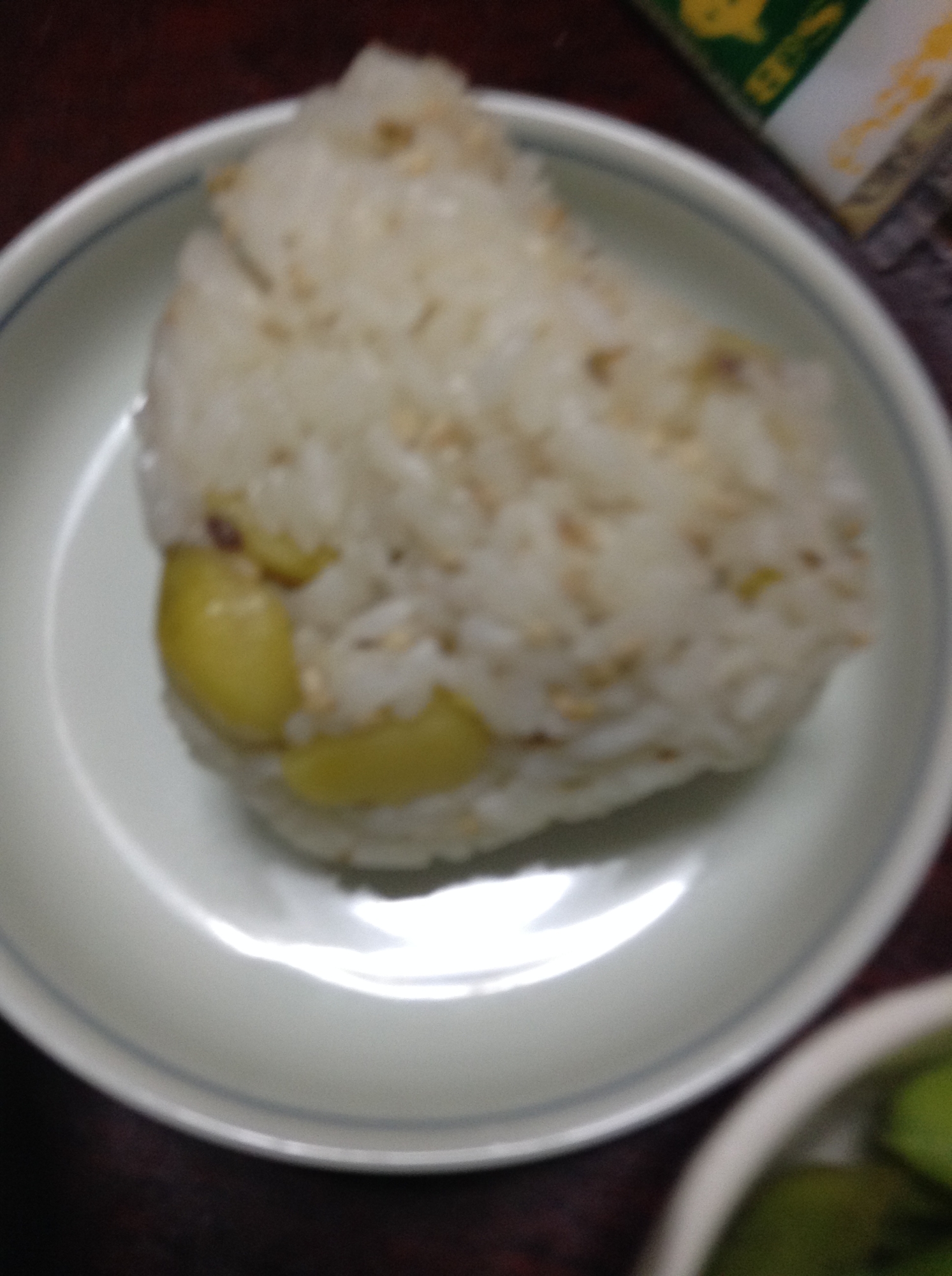 栗ご飯おにぎり