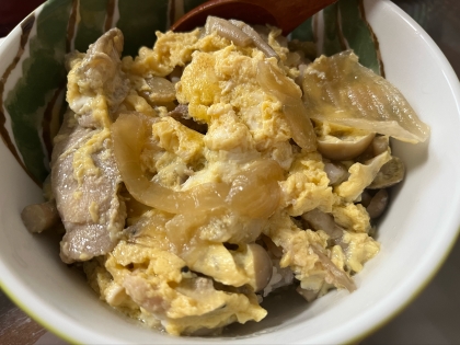 鶏もも&玉葱たっぷり✿⁠親子丼