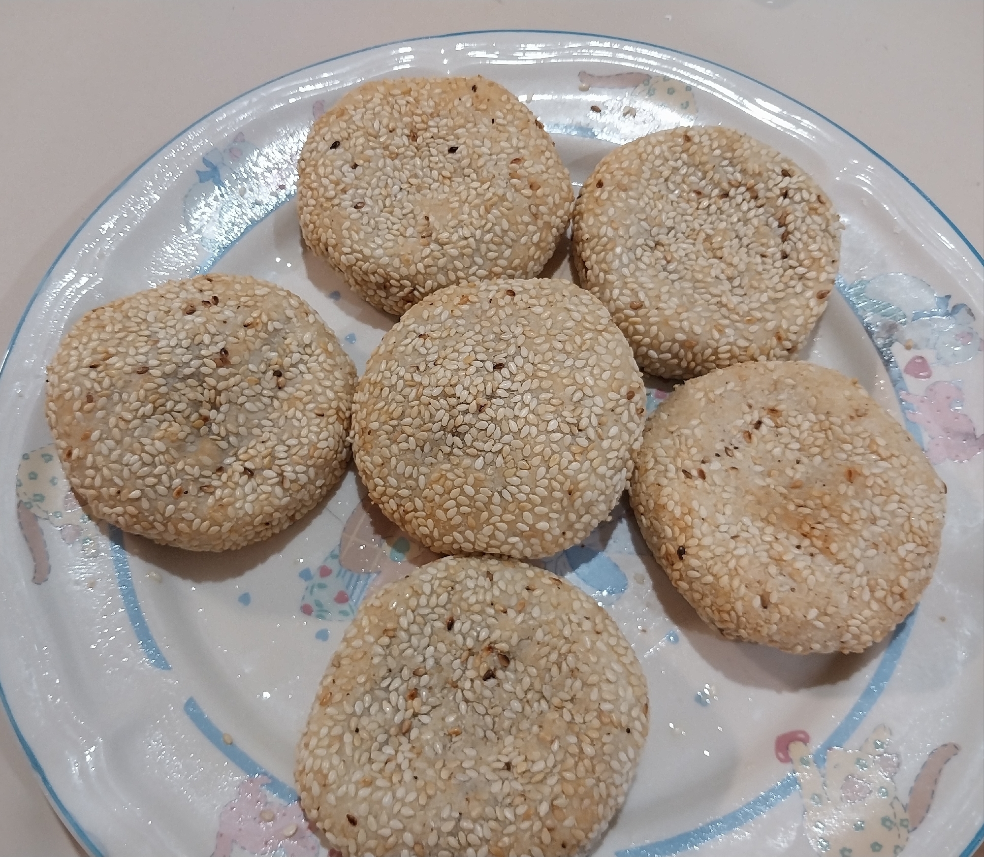 焼きゴマ饅頭