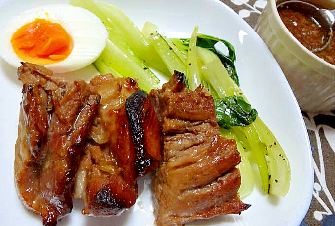 タレに漬けてグリルでじっくり焼く焼き豚 レシピ 作り方 By デラみーやん 楽天レシピ タレに漬けてグリルでじっくり焼く焼き豚 レシピ 作り方 By デラみーやん 楽天レシピ