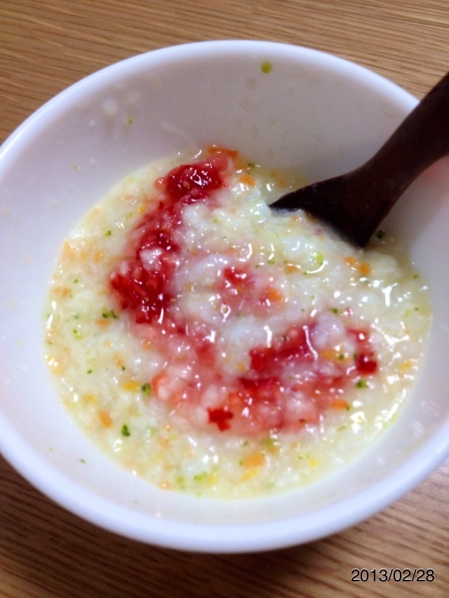 離乳食中期 人参 ブロッコリー いちご粥 レシピ 作り方 By Dokinchan717 楽天レシピ 離乳食中期 人参 ブロッコリー いちご粥 レシピ 作り方 By Dokinchan717 楽天レシピ