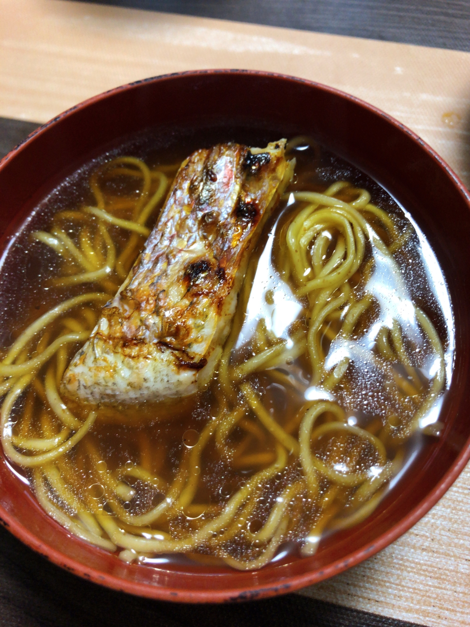 豪華！鯛ラーメン