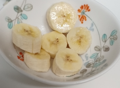 ☆バナナの切り口を変色させない方法☆