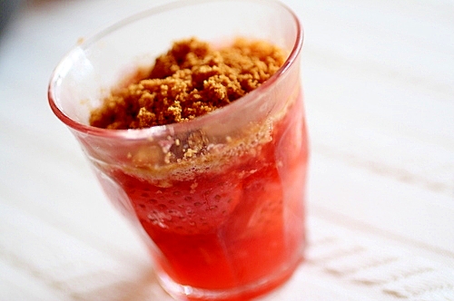 簡単 贅沢 市販クッキーで 苺のクランブルゼリー レシピ 作り方 By 料理研究家 熊谷真由美 楽天レシピ 簡単 贅沢 市販クッキーで 苺のクランブルゼリー レシピ 作り方 By 料理研究家 熊谷真由美 楽天レシピ