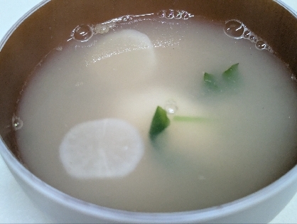 癒し系６分！具沢山❤・・❤七草粥セットで雑煮♪