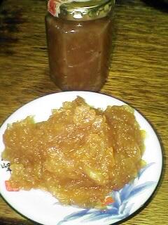 甘くないリンゴでジャムを作りました～