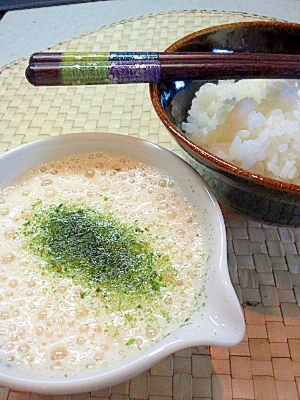 基本のとろろご飯☆bamixで手も汚れず簡単☆