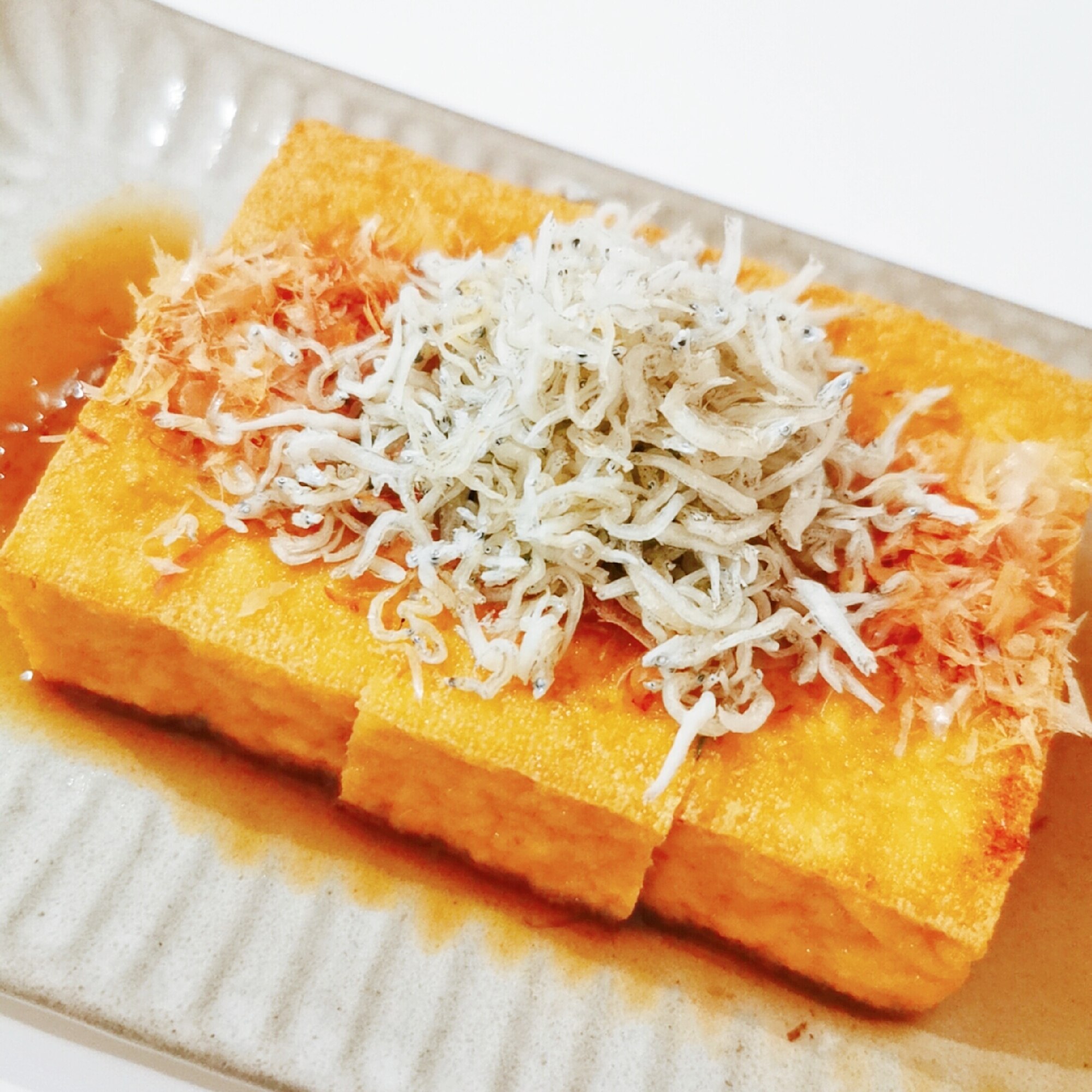 じゃこの厚揚げ レシピ・作り方 by トトロまま☆ - 楽天レシピ