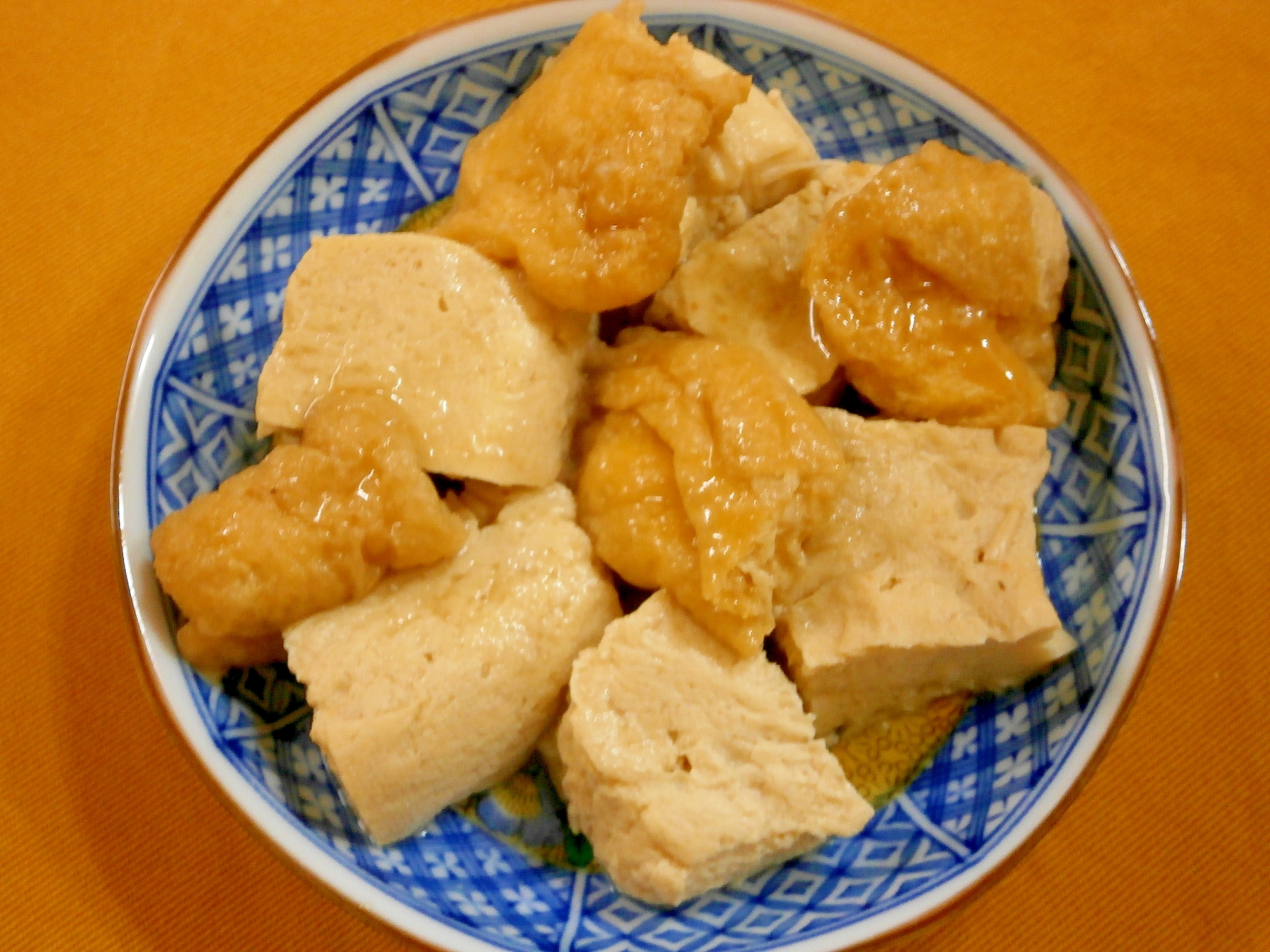 【うま塩】高野豆腐と揚げの煮物