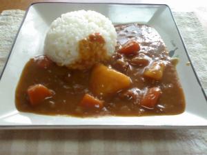 牛すじカレーライス♪