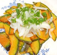 素揚げするだけ!簡単!かぼちゃのたたき!