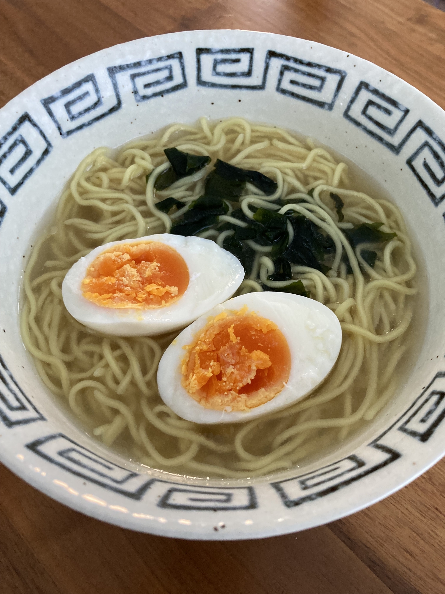 あっさりとした塩ラーメン