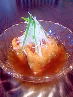 さっぱり炒り豆腐の和風巾着包み☆
