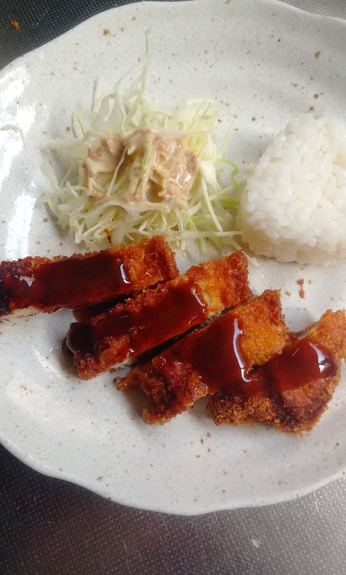 トンカツでお子様ランチ！