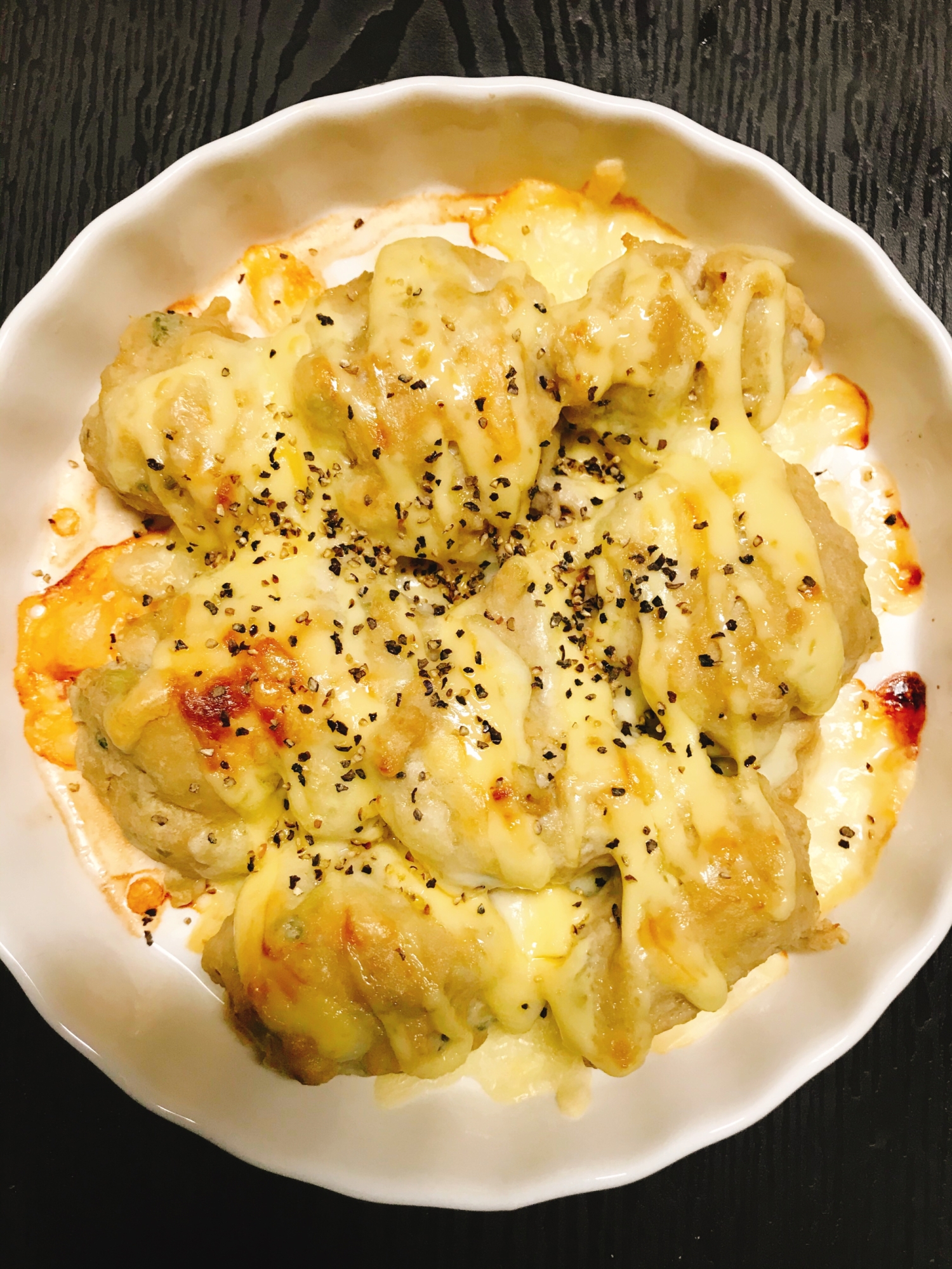 簡単 チーズつくね 95円 レシピ 作り方 By 業スー太朗 楽天レシピ