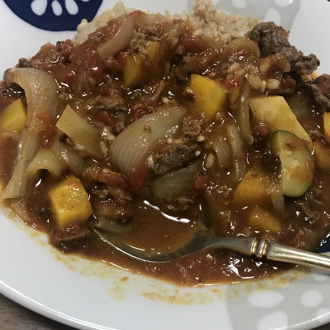 トマトたっぷり⭐野菜カレー