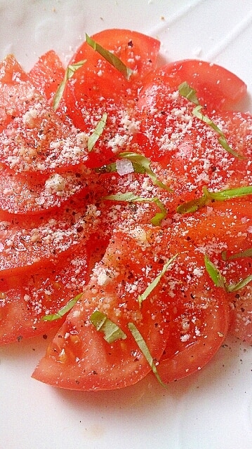 トマトだけ・カルパッチョ。 レシピ・作り方 by モモグラモ - 楽天レシピ