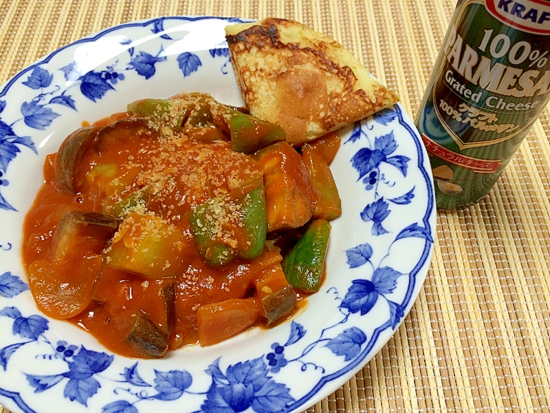 15分◎フライパンで煮込まず！太陽の夏野菜カレー☆