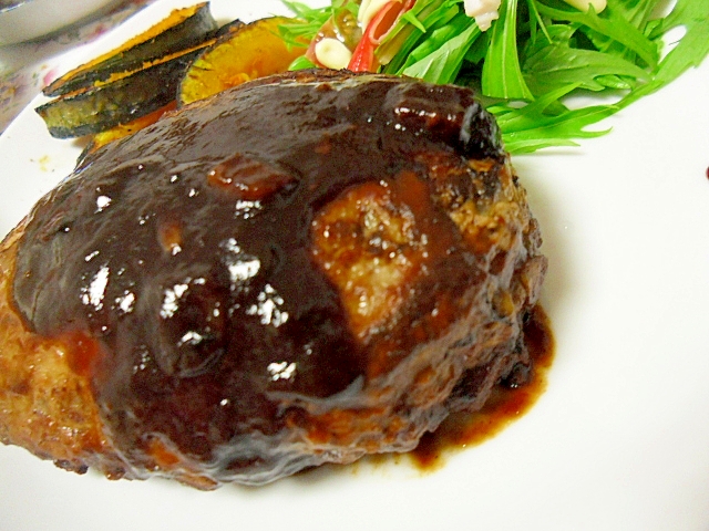 赤ワイン入りのハンバーグソース レシピ 作り方 By ミスチバス8823 楽天レシピ