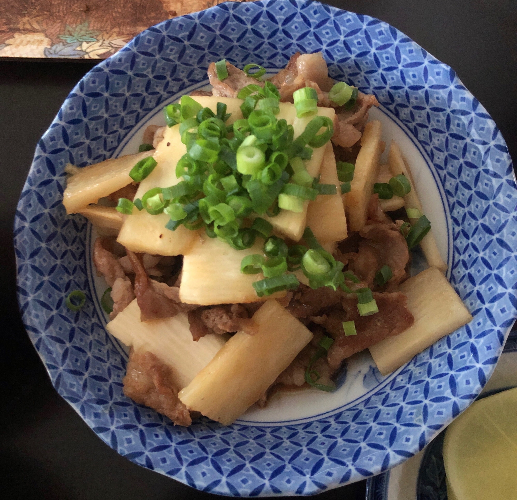 長芋と豚肉のオイスター炒め